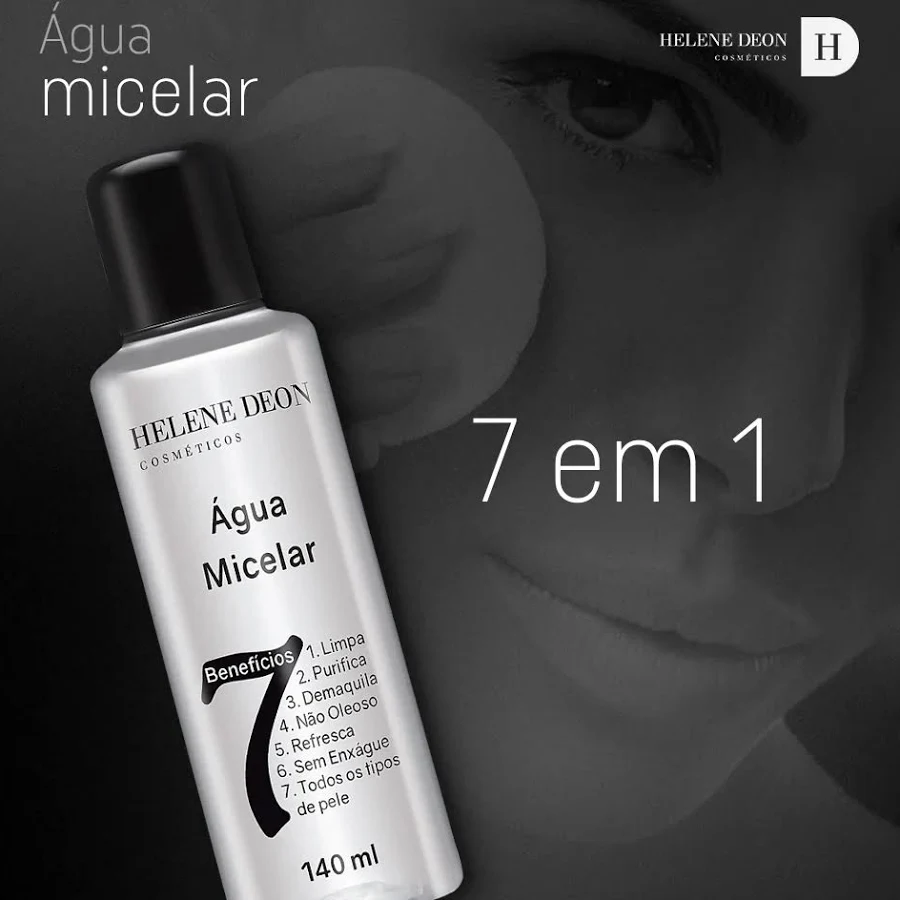 Água Micelar Demaquilante